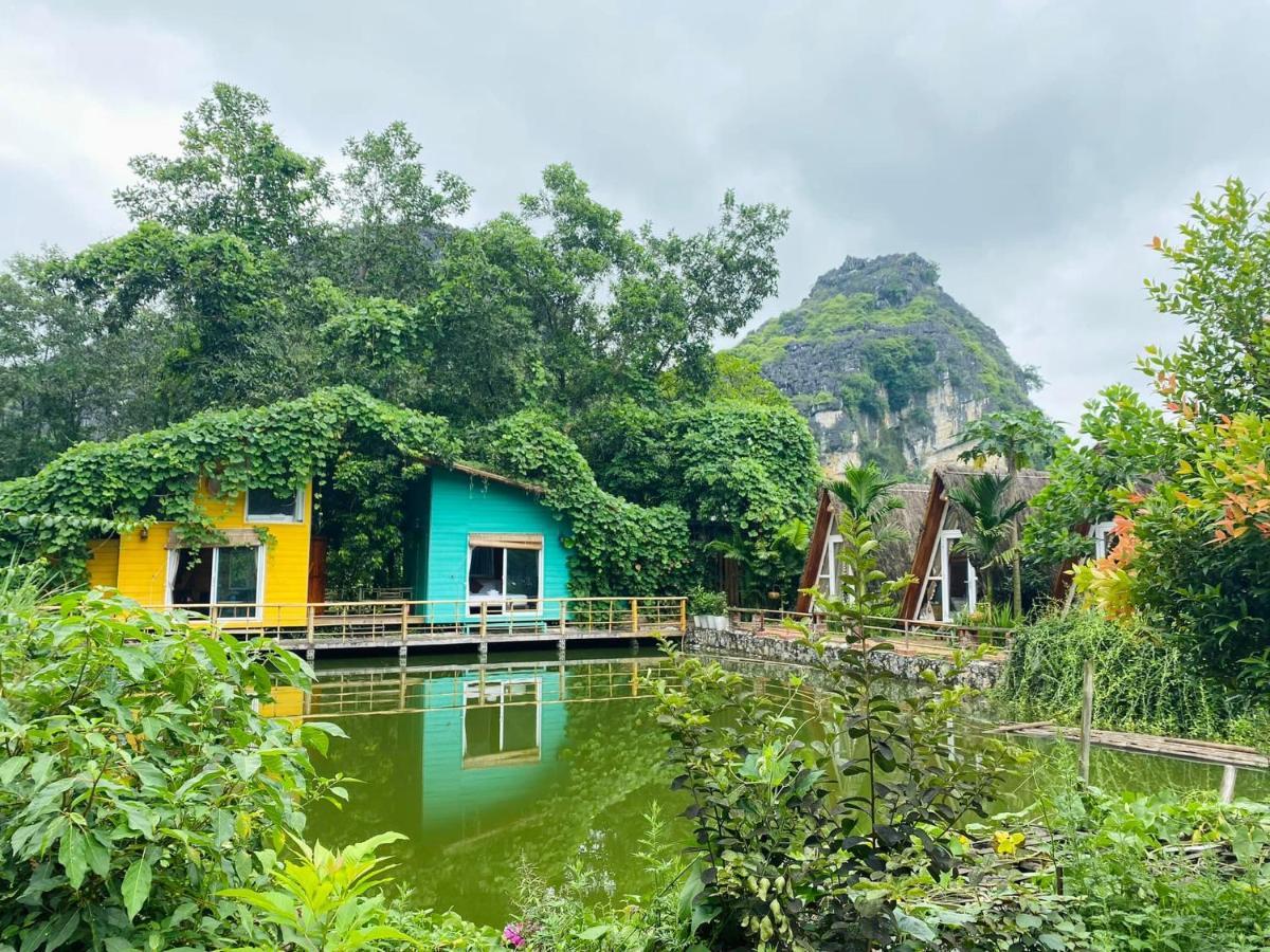 Trang An Lamia Bungalow Ninh Binh Bagian luar foto